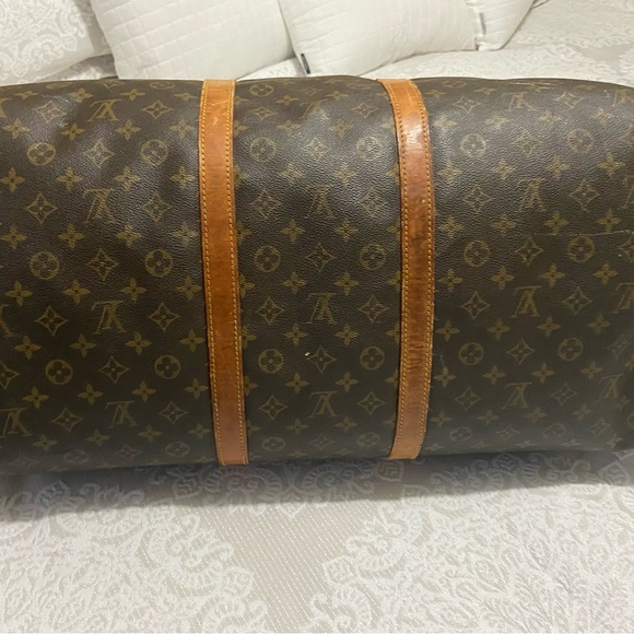 Authentic vintage Louis Vitton Monogram Keepall Bandolier 50 - Picture 7 of 11